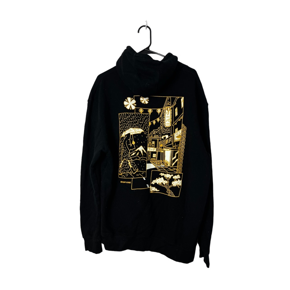 Empyre black and gold XL pullover sweater